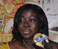 Mrs Elizabeth Ofosu-Adjare, Minister for Tourism, Culture and Creative Arts