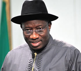Nigerian President  Goodluck Jonathan 