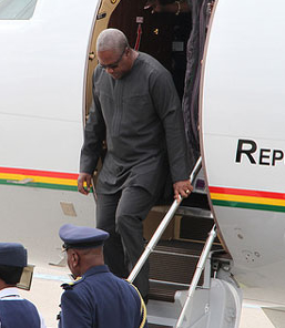 President-Mahama-Arriving